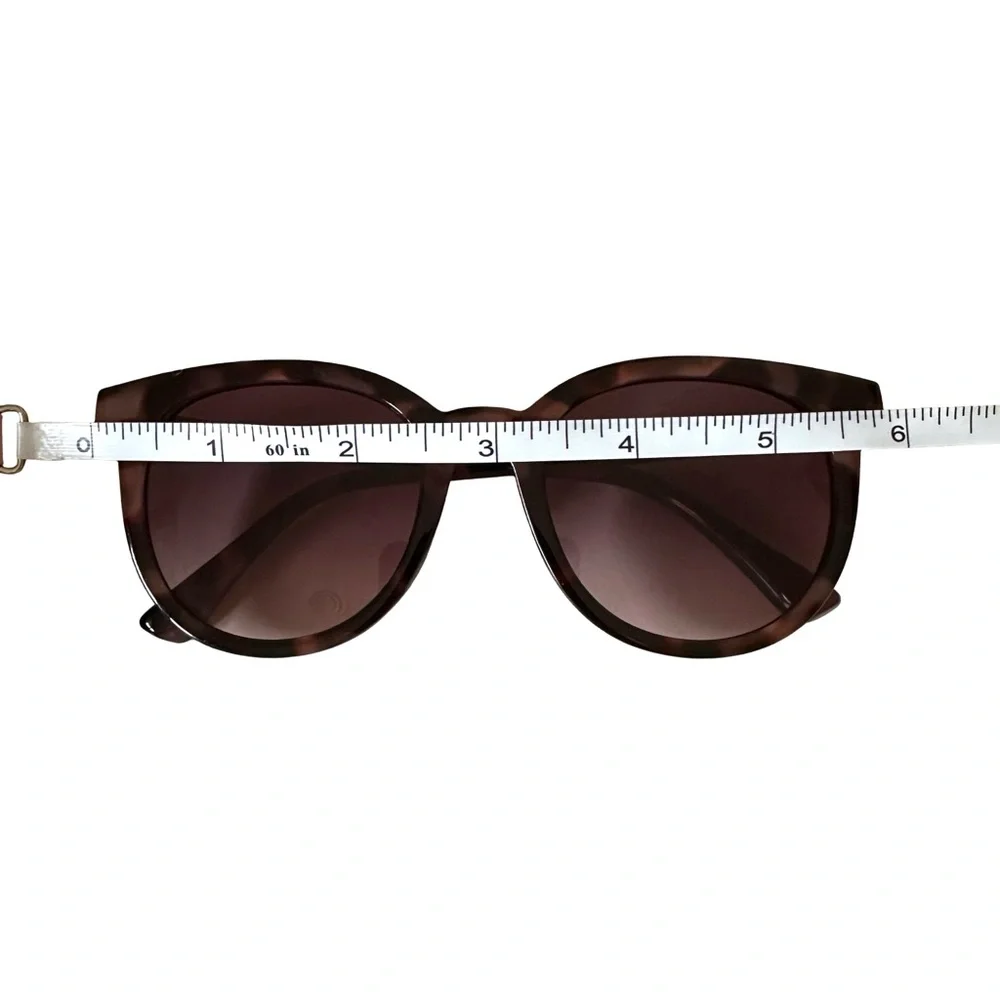 SUNSENTIALS Stylish Brown Tortoise Women’s Sunglasses - Picture 7 of 9